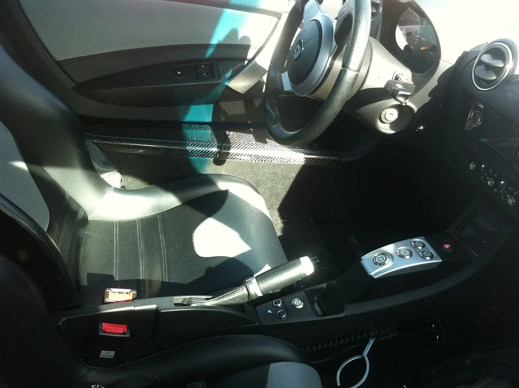 Tesla Roadster interior